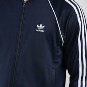 Navy Blue Adida's Jacket